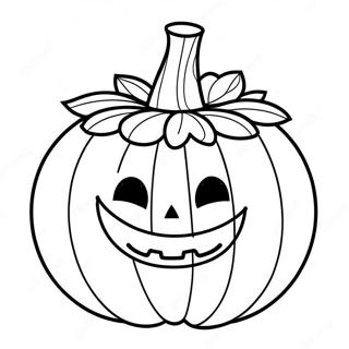 Smilende Jack Olantern Farveside 19549-18291