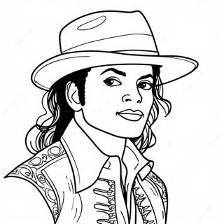 Michael Jackson Farveside 1981-1628