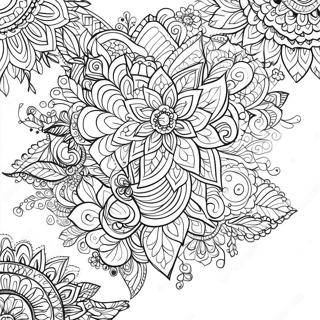 Henna Mandala Farveside 20069-18696