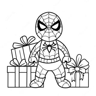 Spiderman Med Valentinsgaver Farveside 20362-18915