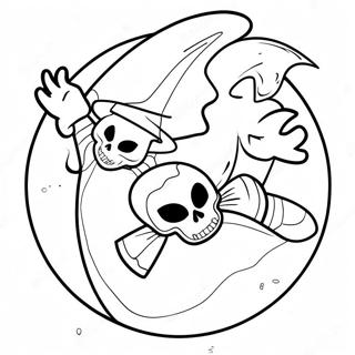 Spirit Halloween Logo Farvelægningssider