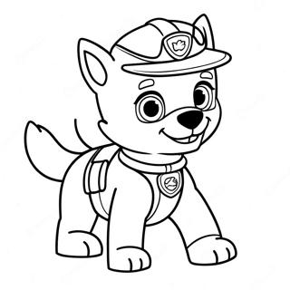 Rocky Paw Patrol I Aktion Farveside 20783-19241