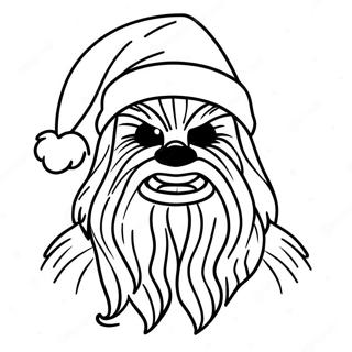 Chewbacca I Julehat Farveside 21003-19417