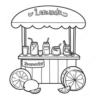 Forfriskende Lemonade Stand Farveside 21203-19573