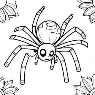 Minecraft Spider Farvelægningssider