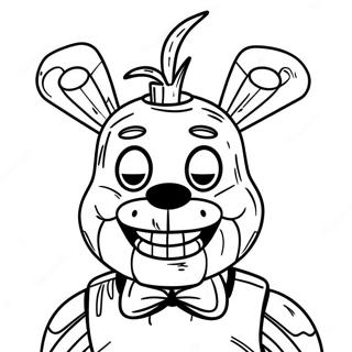 Skraemmende Springtrap Fnaf Farveside 22164-20478