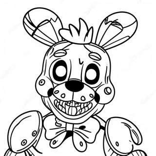 Skraemmende Springtrap Fnaf Farveside 22164-20480