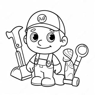 Handy Manny Med Vaerktoj Farveside 22804-20982