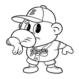 Braves Maskot Farveside 22924-21079