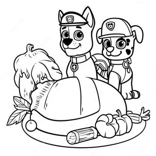 Paw Patrol Thanksgiving Farveside 23553-21750