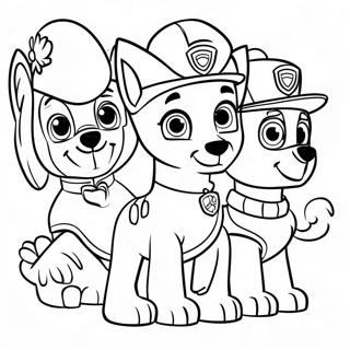 Charmerende Paw Patrol Figurer Til Thanksgiving Farveside 23554 21756