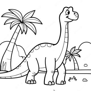 Brontosaurus Farveside 23633-21642