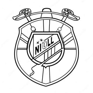 Nhl Logo Farvelaegningsside 23683-21854