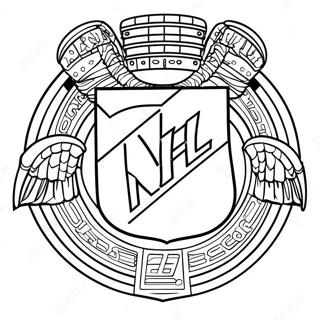 Nhl Logo Farvelaegningsside 23683-21855