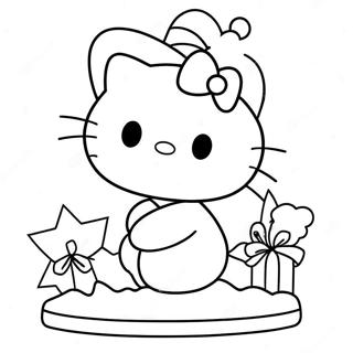 Glaedelig Jul Hello Kitty Farveside 23873-22008