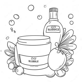 Bubble Skincare Farvelægningssider