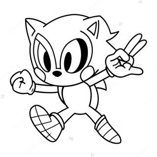 Sonic Spiderman I Aktion Farveside 23934-22057