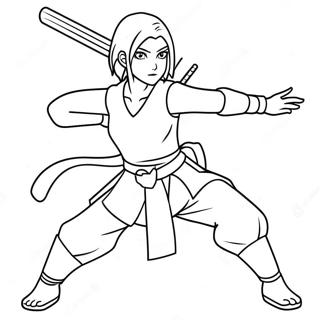 Sakura Haruno I Kampstilling Farveside 23964-22081