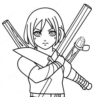 Sakura Haruno I Kampstilling Farveside 23964-22083