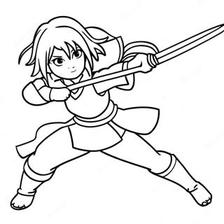 Sakura Haruno I Kampstilling Farveside 23964-22084