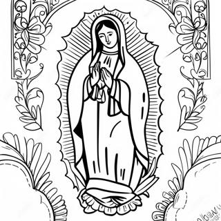 Vor Frue Af Guadalupe Farveside 24023-22128