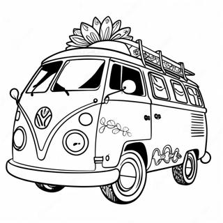 Groovy Hippie Van Farveside 24034-22137