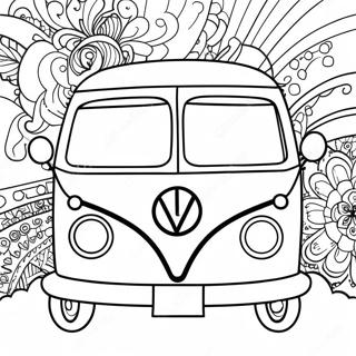 Groovy Hippie Van Farveside 24034-22138