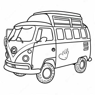 Groovy Hippie Van Farveside 24034-22139