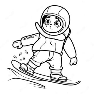 Snowboarding Farveside 24334-22367