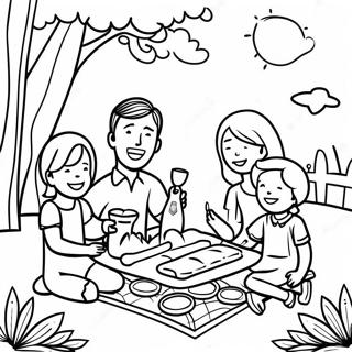 Glad Familie Picnic Farveside 24936-22842