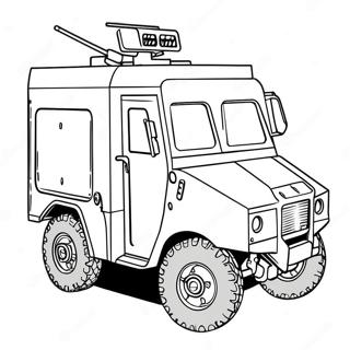 Bevaebnet Swat Truck Farveside 25757-23678