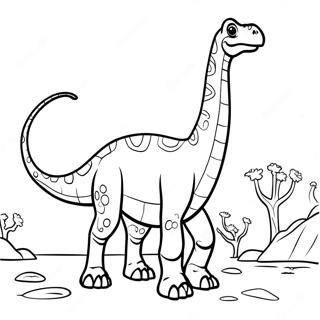 Brachiosaurus Farveside 26006-23874