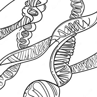 Dna Dobbelt Helix Farveside 26186-24020