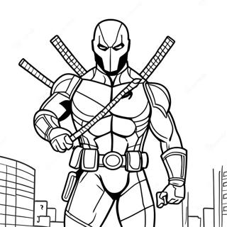 Deathstroke I Aktion Farveside 26633-24368