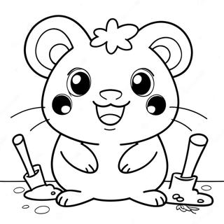 Hamtaro Farvelægningssider