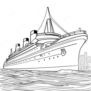 Majestaetisk Britannic Oceanliner Farveside 27454-25016