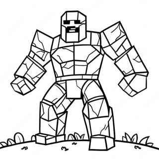 Jern Golem Minecraft Farveside 27663-25171