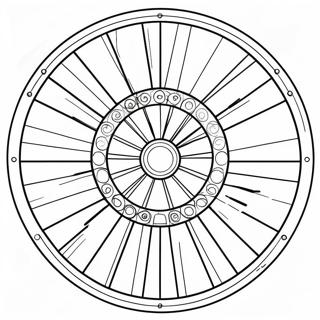 Farverig Spin Wheel Farveside 28115-25525