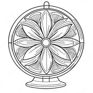 Farverig Spin Wheel Farveside 28115-25527