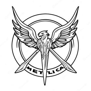 Metallica Logo Farveside 28184-25578