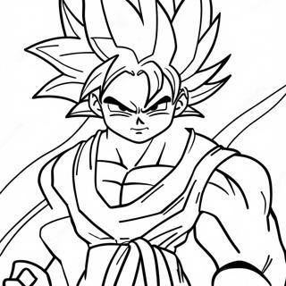 Goku Super Saiyan 4 Farveside 28405-25747