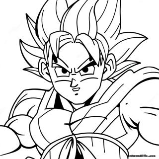 Goku Super Saiyan 4 I Aktion Farveside 28406-25752