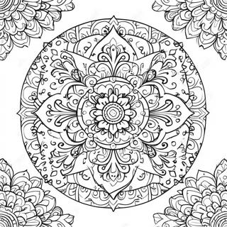 Mindfulness Mandala Farveside 28787-26046