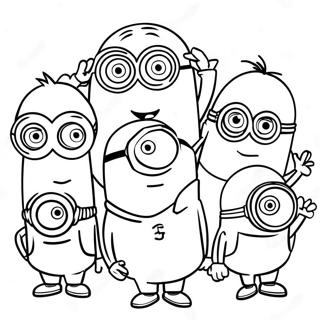 Minions I Aktion Farveside 29077-26278