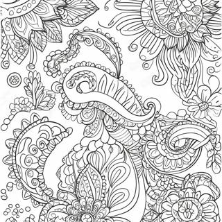 Paisley Monster Farveside 29327-26467