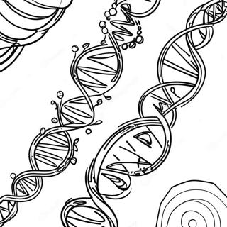 Dna Dobbelt Helix Farveside 29458-26576