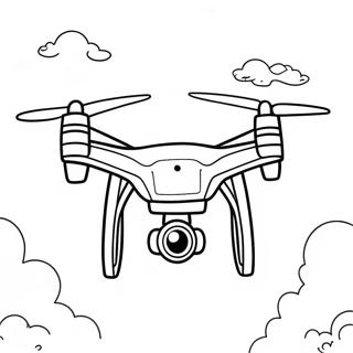 Flyvende Drone I Himlen Farveside 29728-26792