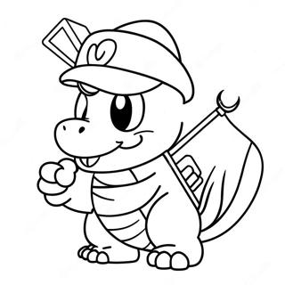 Lemmy Koopa Med Tryllestav Malebog 30369-27289