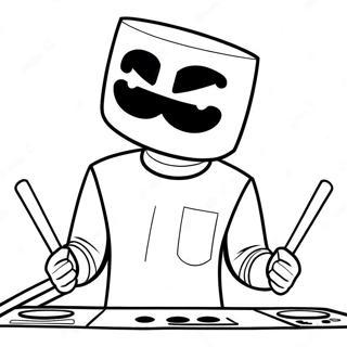 Dj Marshmello Farveside 30788-27623