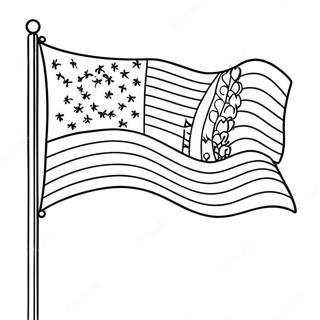 Farverig Blank Flag Template Farveside 30849-27674